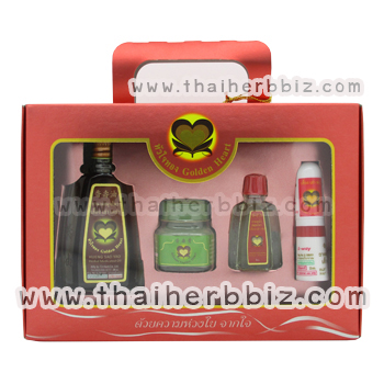ชุดกล่อง Gift Set หัวใจทอง (กล่องแดง)