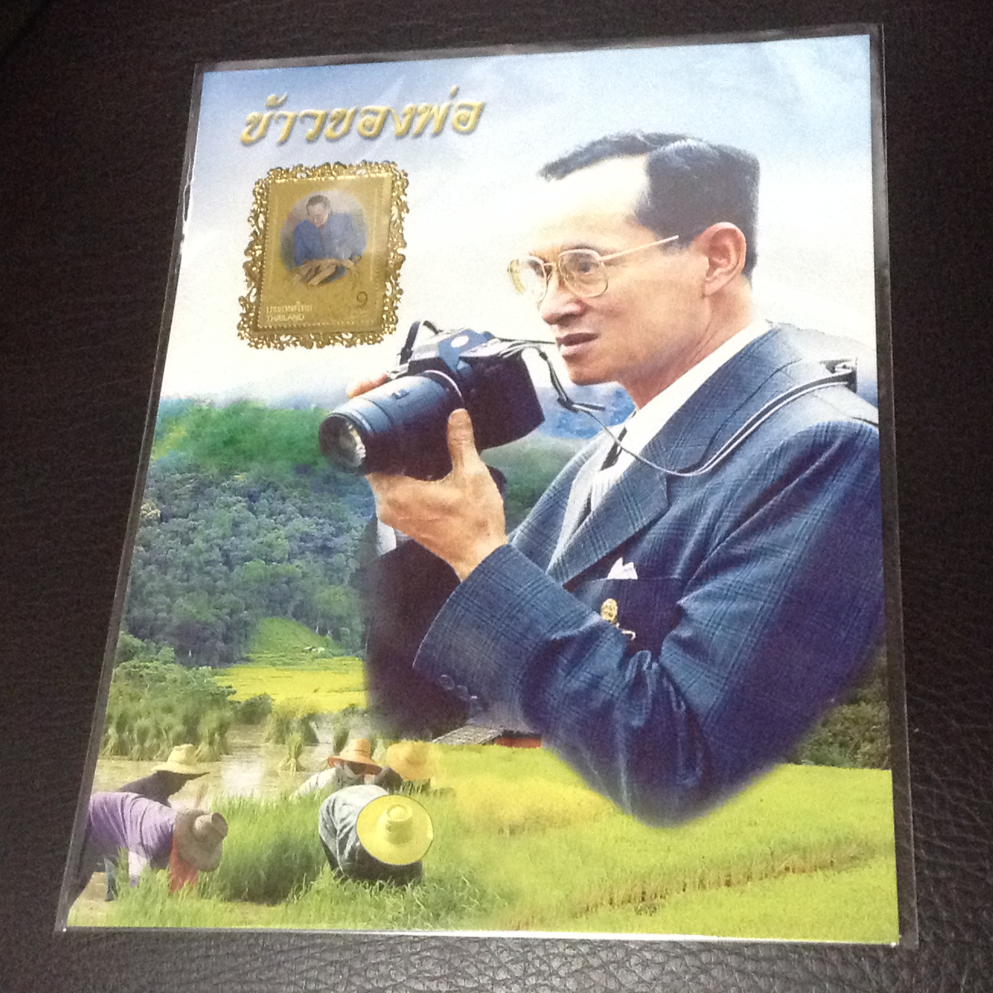 แสตมป์ข้าวของพ่อ 1 ดวง พร้อมเม้าท์