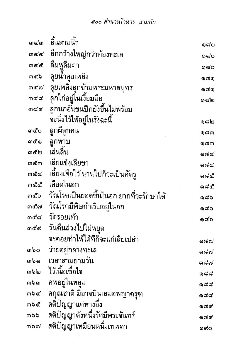 500 สำนวนโวหาร สามก๊ก โดย พ.ศ.พัฒนา