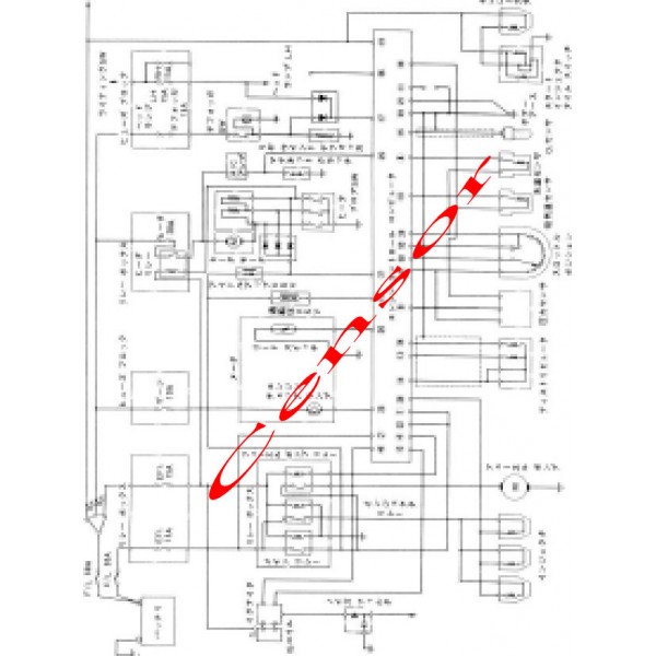 หนังสือ WIRING DIAGRAM เครื่องยนต์ CB70
