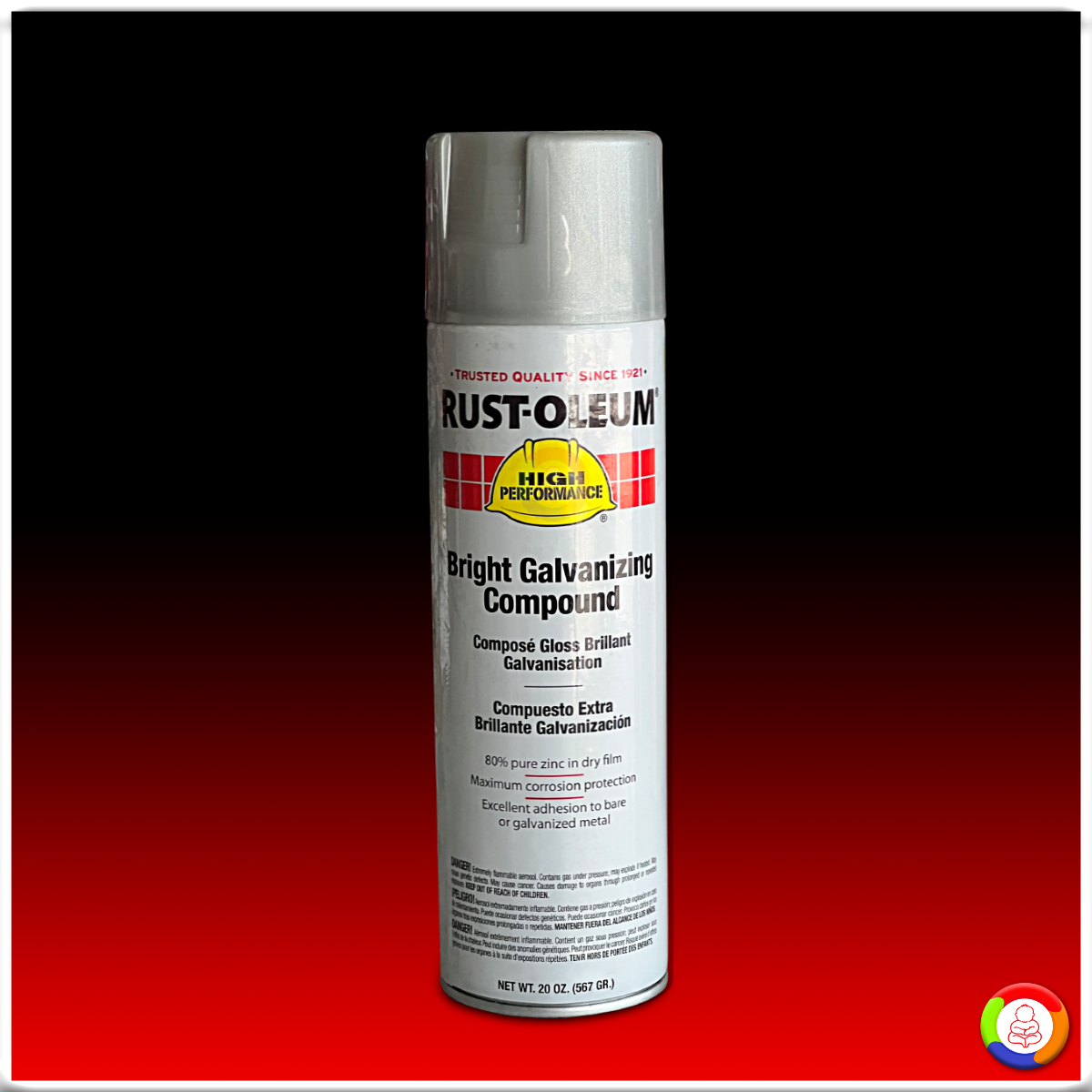 Rust-Oleum Bright Galvanized Compound V2117 สีสเปรย์ โคลกัลวาไนซ์ รัสต์โอเลี่ยม