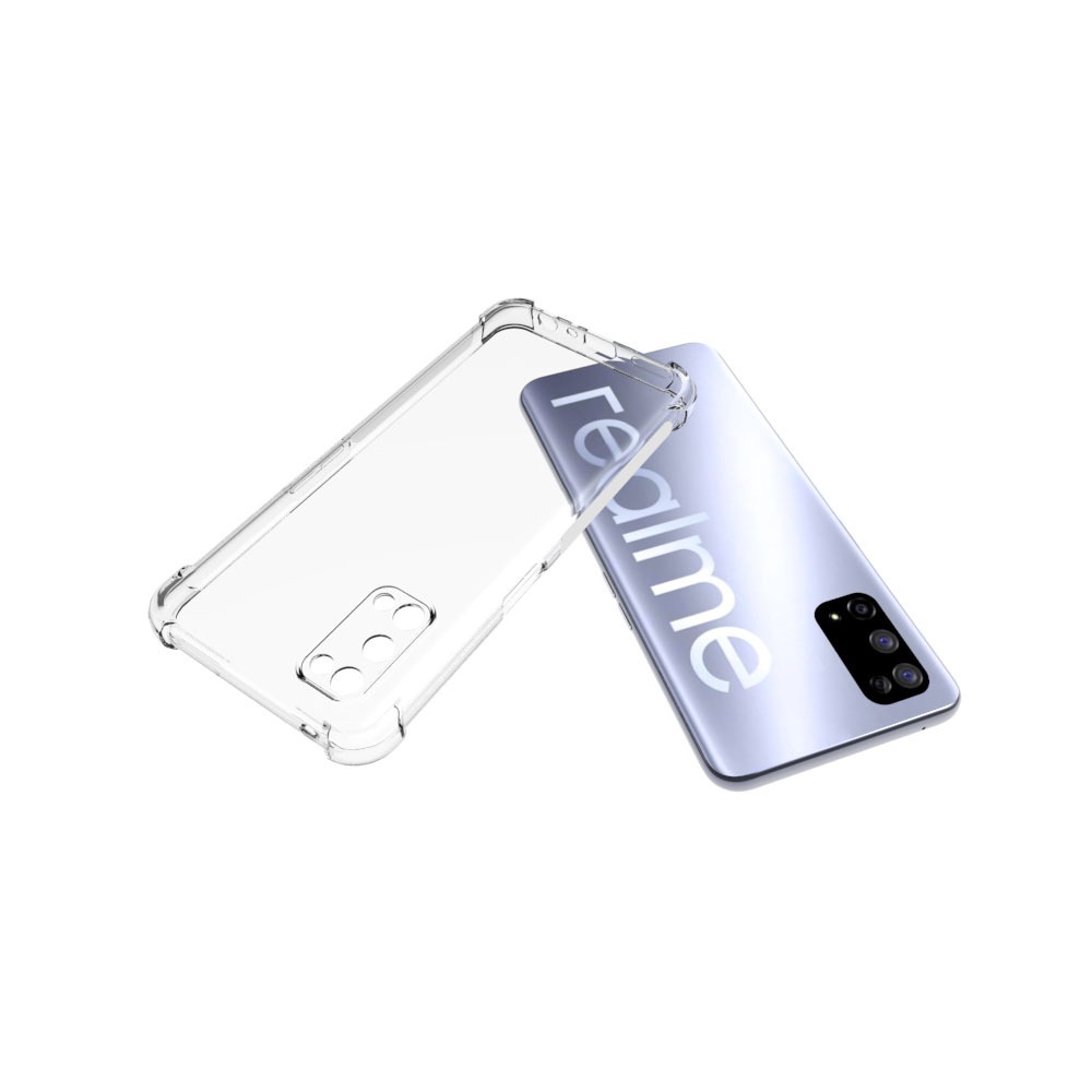 เคส realme 7 5G แบบ TPU ใสเสริมขอบและมุมกันกระแทก