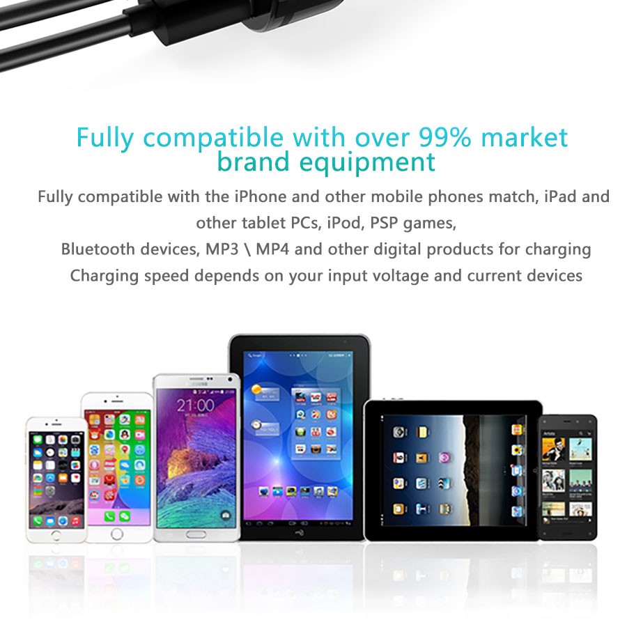 ที่ชาร์จในรถ Aukey 2-Port USB Car Charger with PowerAll (QC 3.0 + QC 2.0 + AIPower) + แถมสาย Aukey USB (CC-T8)