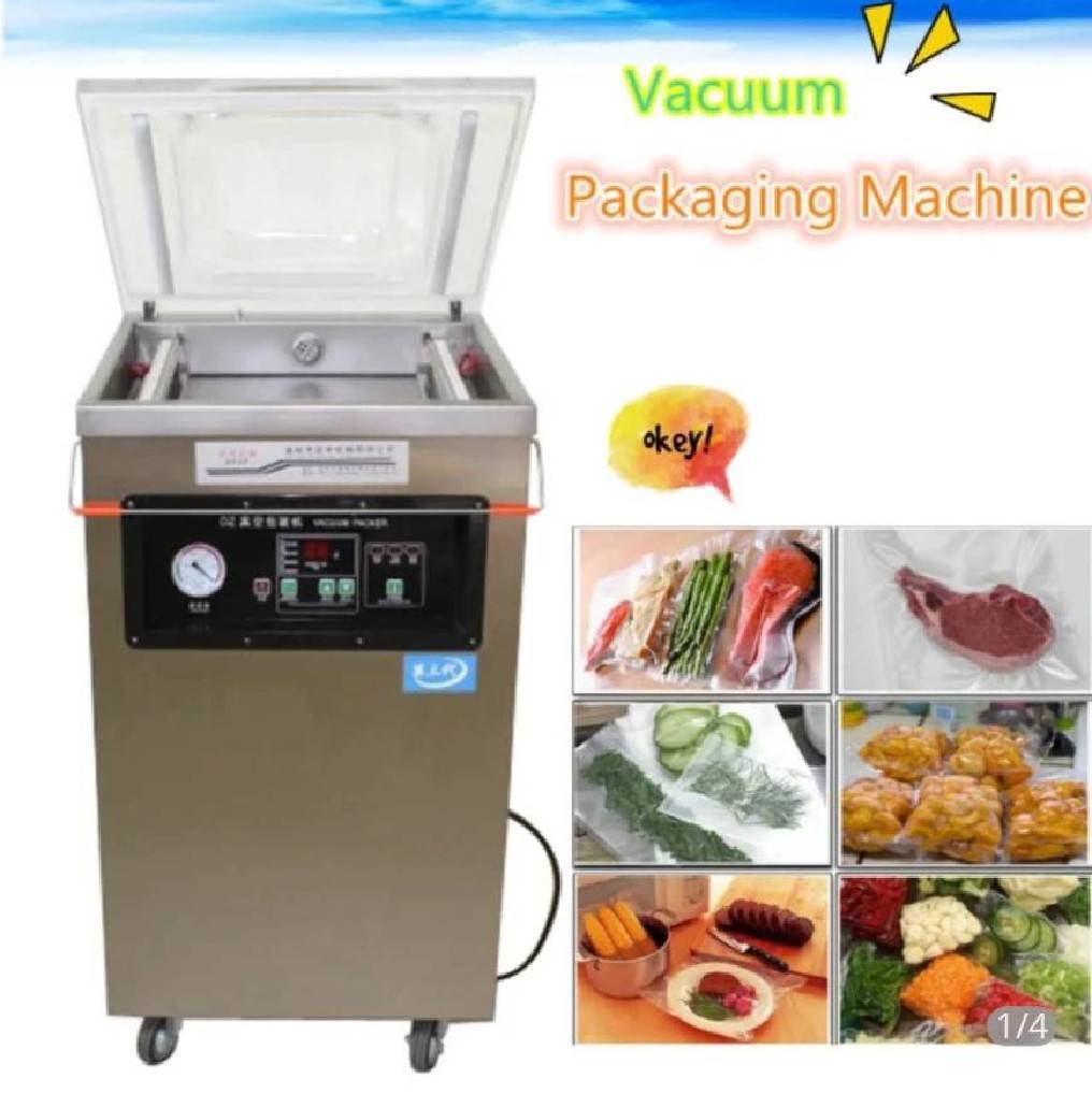 เครื่องซีลสูญญากาศ แนวตั้ง ยืนทำงาน 900W รุ่น DZ900