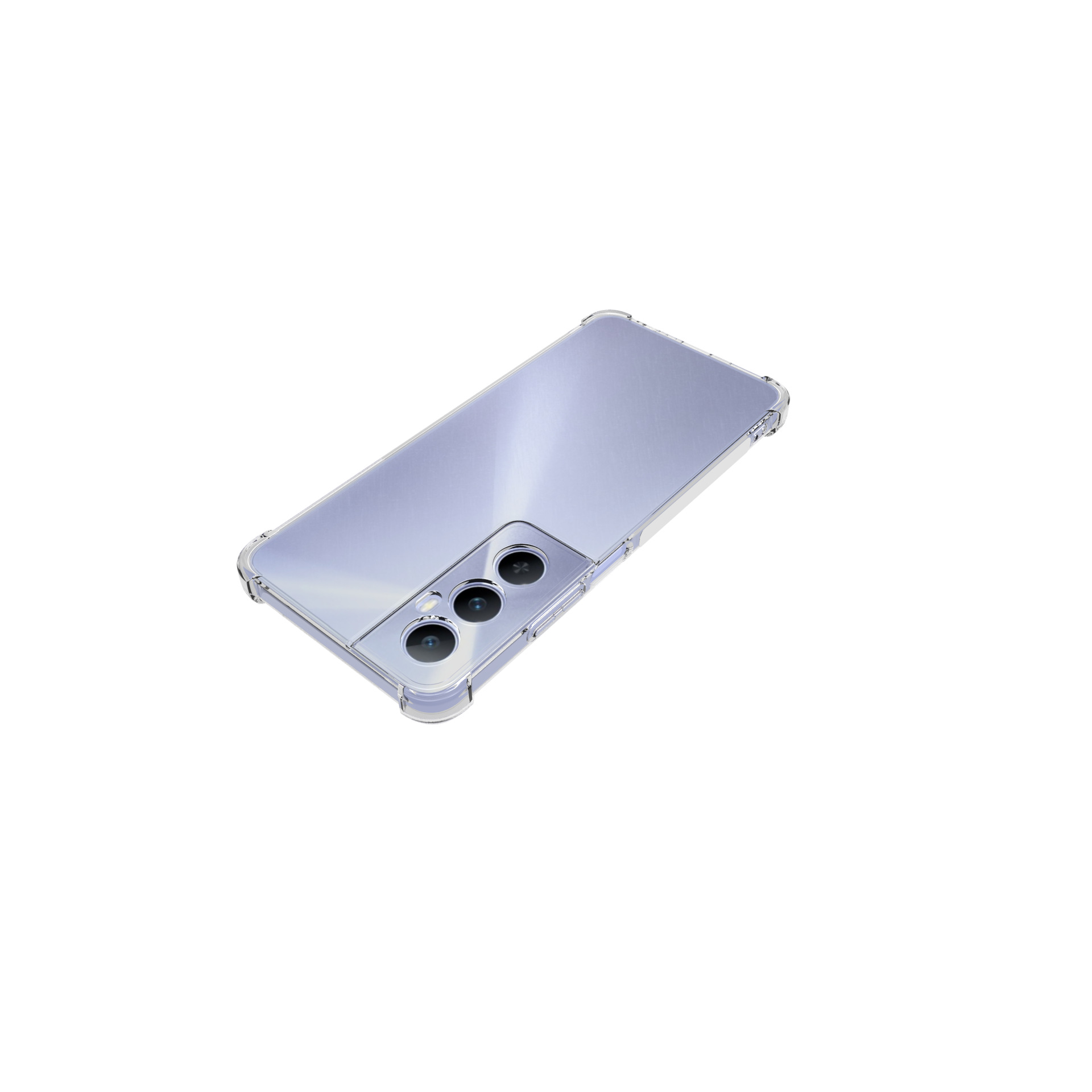 เคส realme C65 ใสเสริมขอบและมุมกันกระแทก