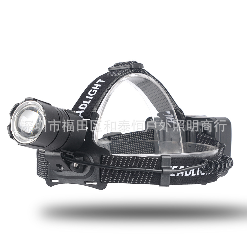 ไฟฉายคาดศีรษะแรงสูง แบบ 1 หลอดปรับขยายได้ LED XHP70.2 , JamieFire T130 แสงสีเหลือง ชุดแบตเตอรี่เกรดคุณภาพดี