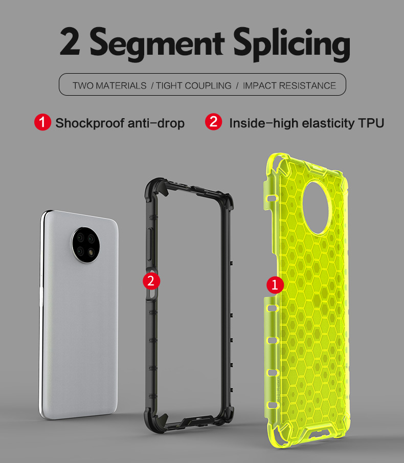 เคส Xiaomi Redmi Note 9T 5G แบบรังผึ้งกันกระแทกได้