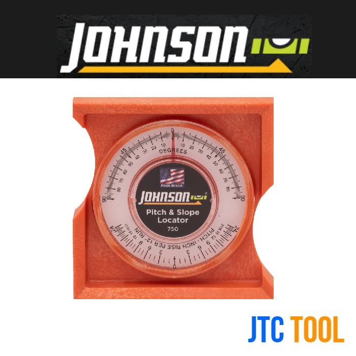 ฉากวัดองศาความชันแบบเข็ม - Pitch & Slope Locator No.750 [Brand: Johnson]