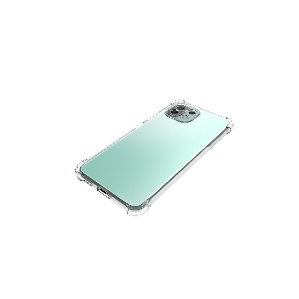 เคส Xiaomi Mi 11 Lite แบบ TPU ใสเสริมขอบและมุมกันกระแทก