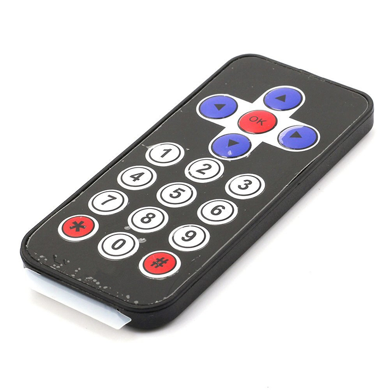 Infrared Remote Control Kit for Arduino ชุดรีโมดควบคุมอินฟาเรด (ดำ)