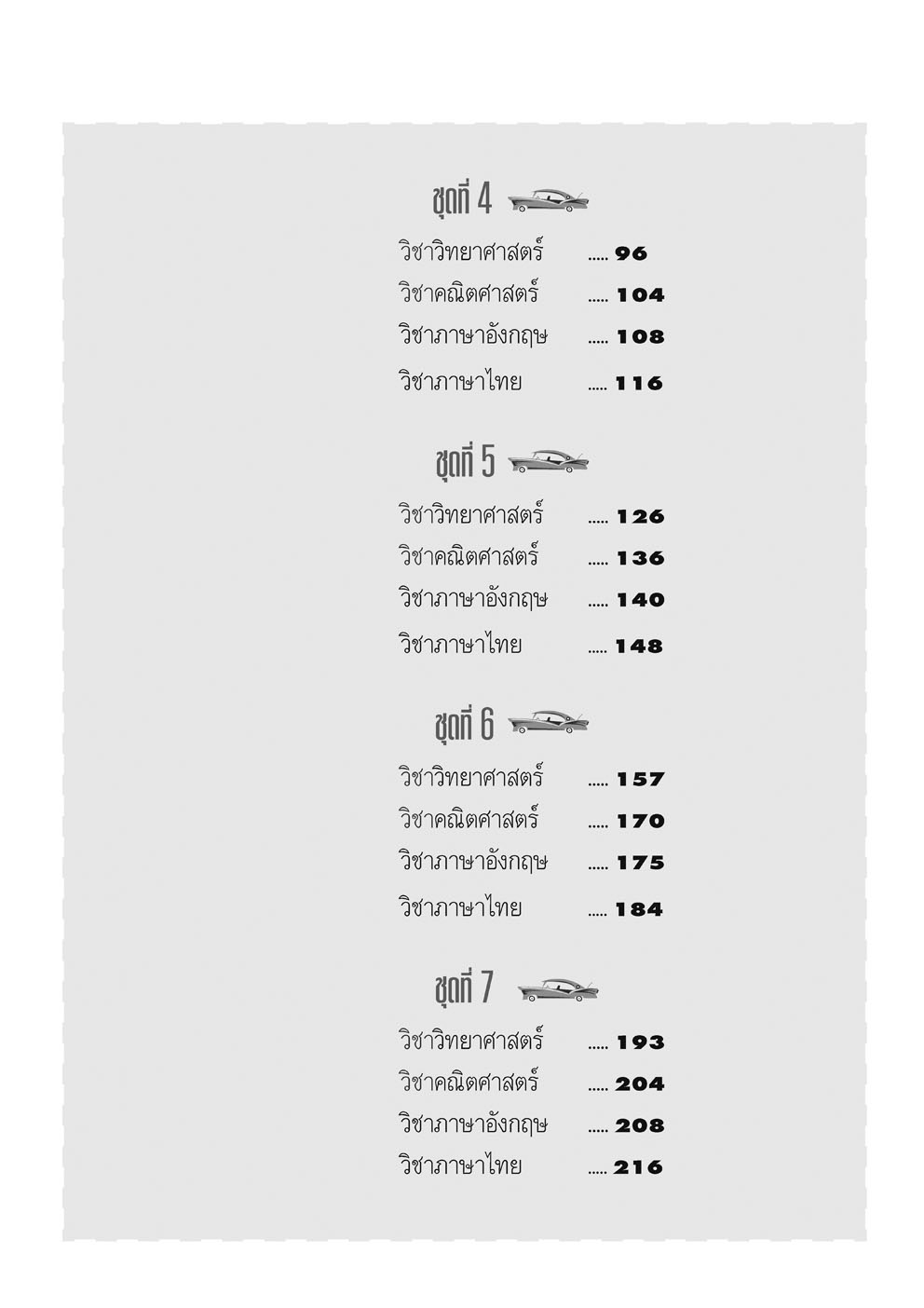 ลุยข้อสอบ O-Net ป.6 รวม 4 วิชา โดย พ.ศ. พัฒนา