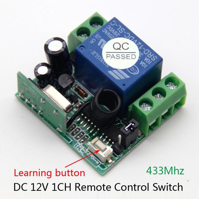 433Mhz Wireless Remote Control ชุดควบคุม รีโมทคอนโทรล เอกประสงค์