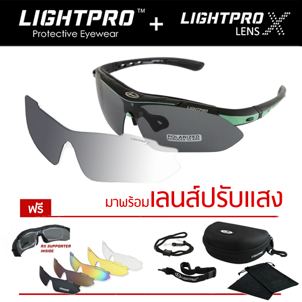 LIGHTPRO LP001 Celeste + เลนส์ปรับแสงออโต้ X-lens