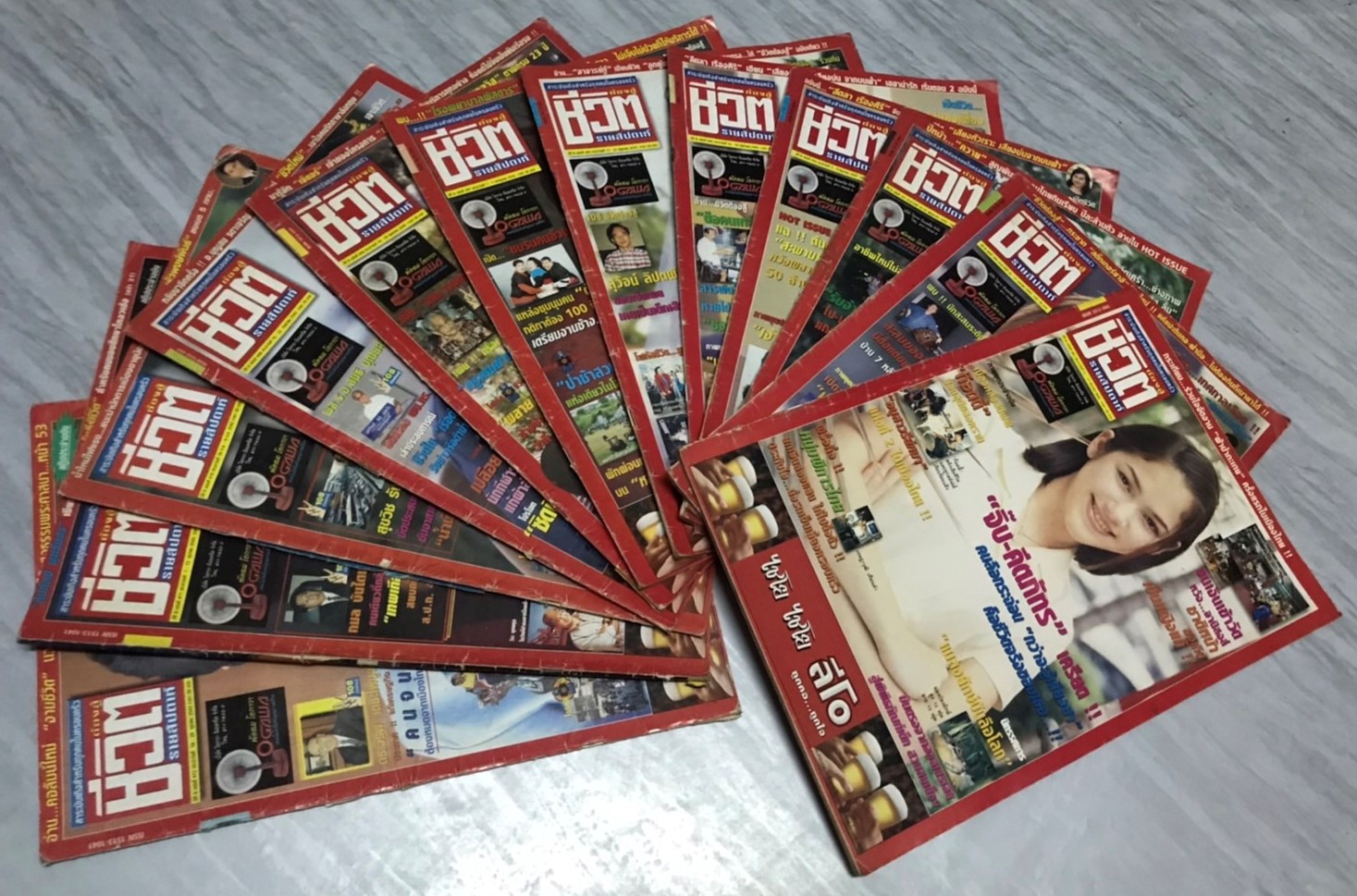 นิตยสาร ชีวิตต้องสู้ (รายสัปดาห์ปีสุดท้าย) ปีที่ 8 พ.ศ. 2543 มือสองเก่าเก็บมาก