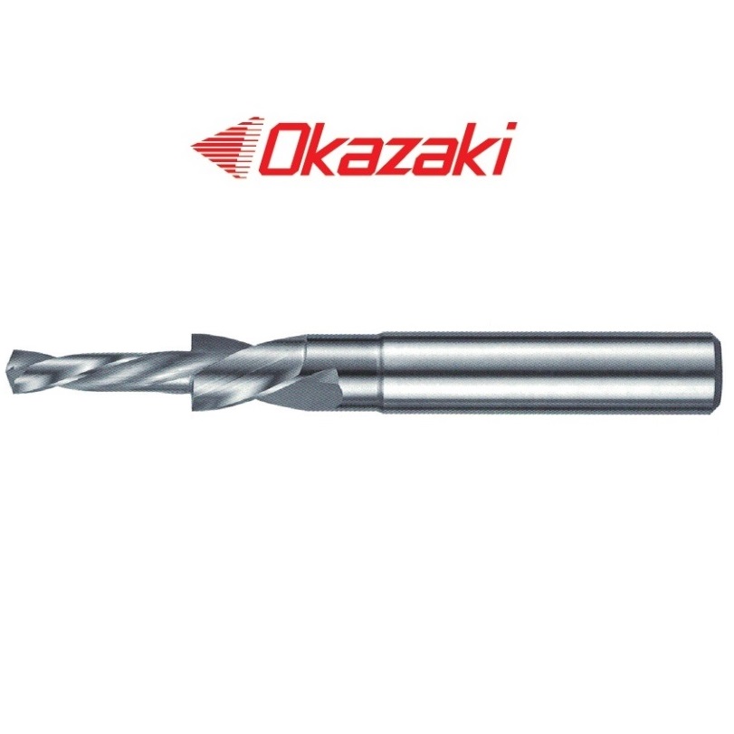 ดอกสว่านคาร์ไบด์พร้อม Counterbore - Solid Carbide Drills with Counterbore (for hexagonal socket bolts) SDZA Series [Brand: Okazaki]