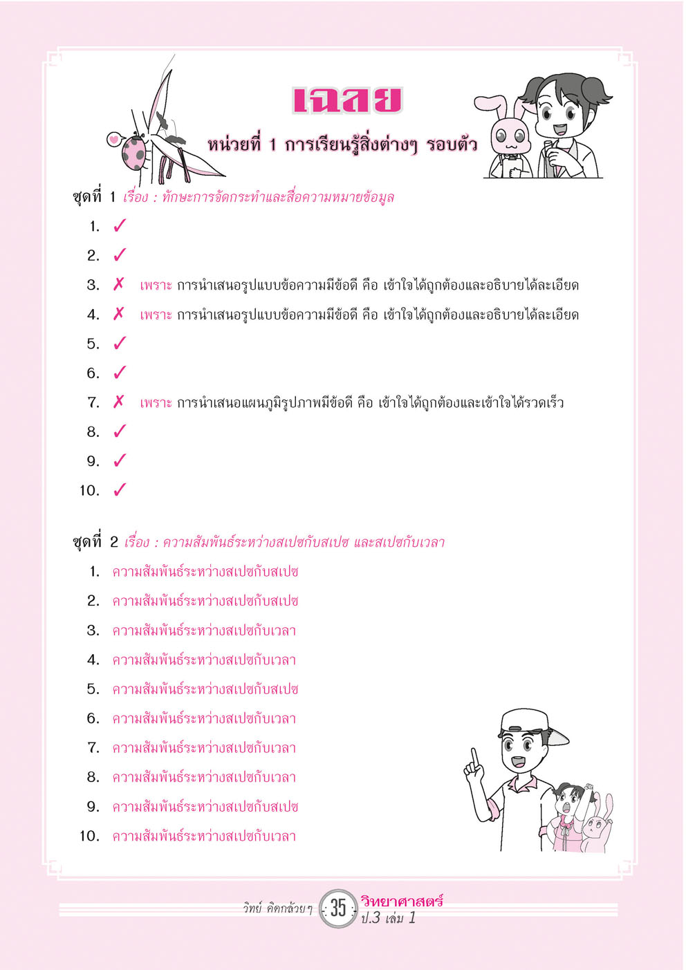 วิทย์คิดกล้วยๆ วิทยาศาสตร์ ป.3 เล่ม 1 (หลักสูตรใหม่) โดย พ.ศ.พัฒนา