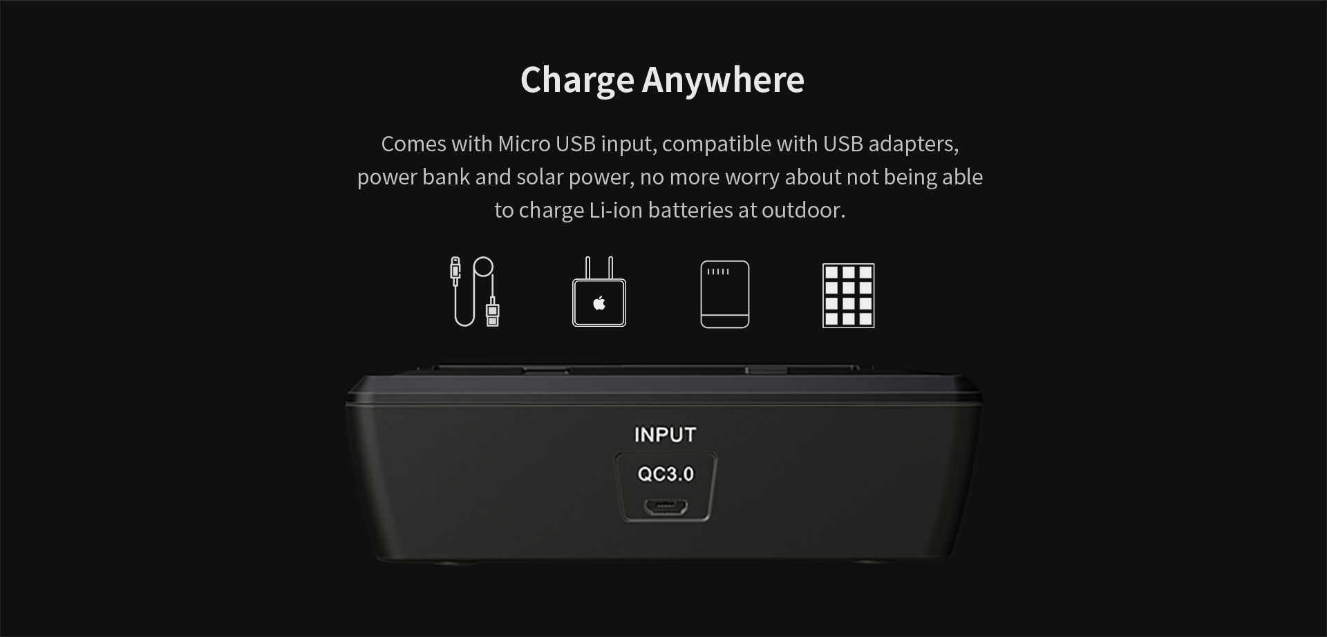 ไฟฉายแรงสูงขนาดกลาง แสงสุดสว่าง Convoy 4X18A SBT90.2 Black หลอด Luminus SBT90.2 5700K แสงค่อนไปเหลือง