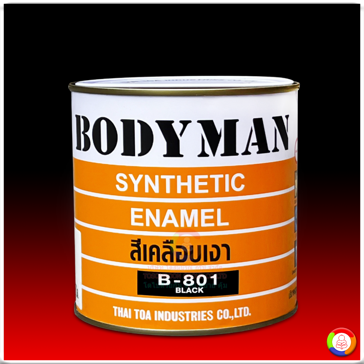 สีเคลือบเงา บอดี้แมน สำหรับภายนอกและภายใน Bodyman Synthetic Enamel