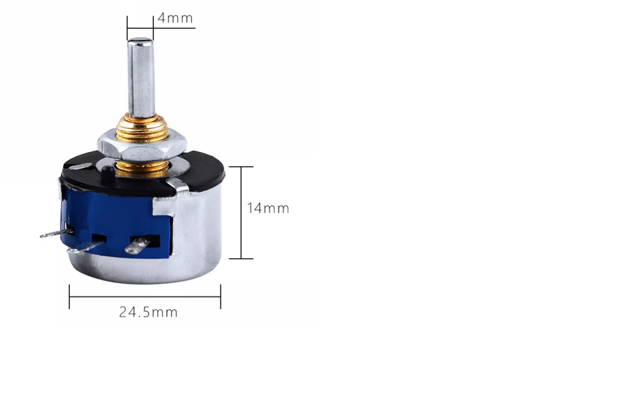 WX14-12 4.7K-3W VR ปรับตัวต้านทานความแม่นยำสูง