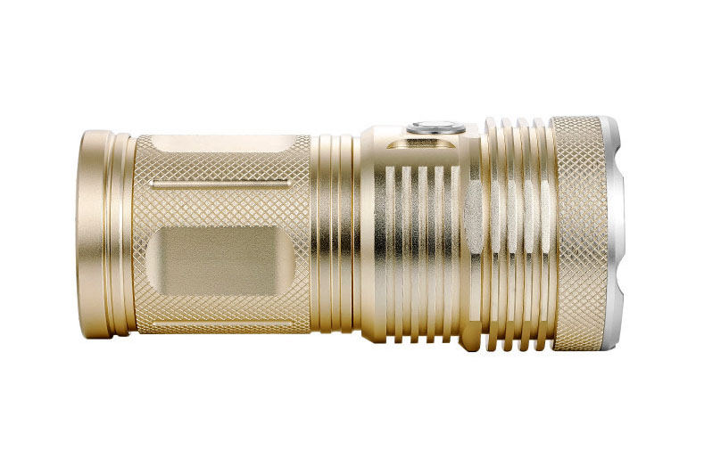 ไฟฉายมือถือแรงสูงแบบจับกระชับมือ หลอด T6 แบบ 5 หลอด (Model: EX5)