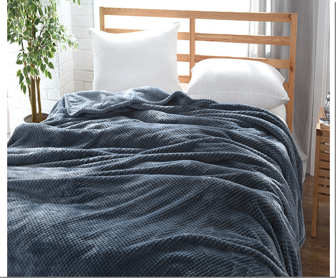 ผ้าห่มสไตล์ญี่ปุ่นลายตาข่าย 7x8 ฟุต เกรดพรีเมี่ยม Premium งานส่งออกญี่ปุ่น