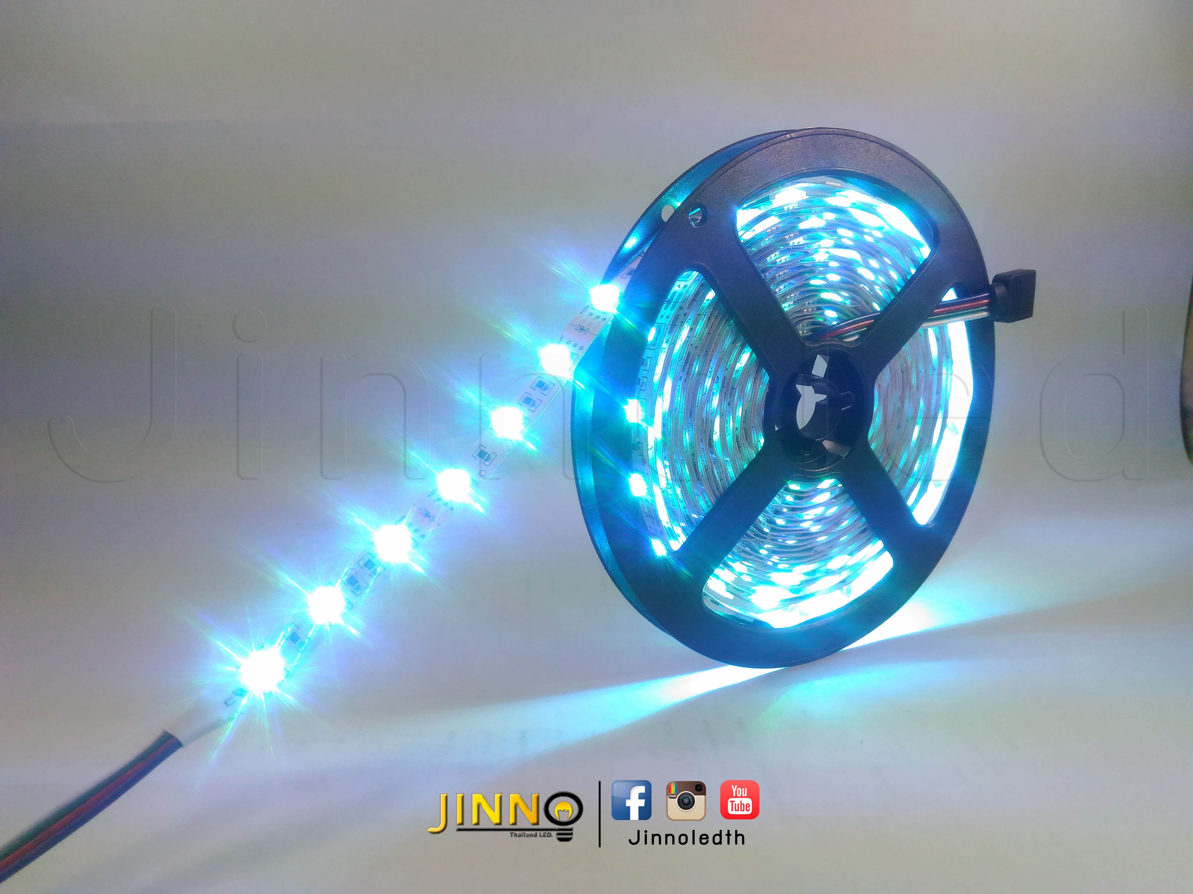 ไฟริบบิ้น 12v รุ่น 5050 IP20 : แบบไม่กันน้ำ