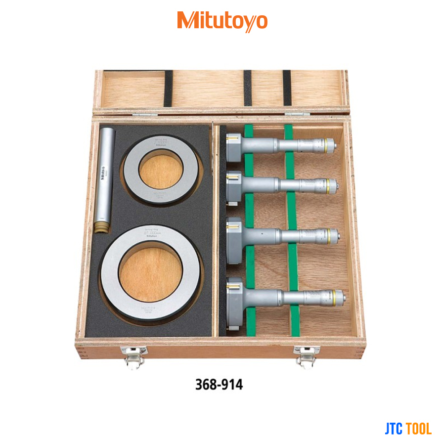 ชุดโฮลเทส - Holtest set Size 50-100mm No.368-914 [Brand: Mitutoyo]