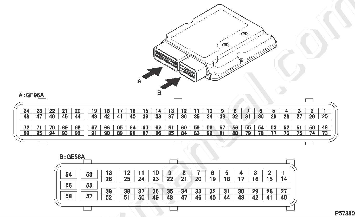 CD คู่มือซ่อม วงจรไฟฟ้า MITSUBISHI FUSO CANTER FE, FG 2005-12
