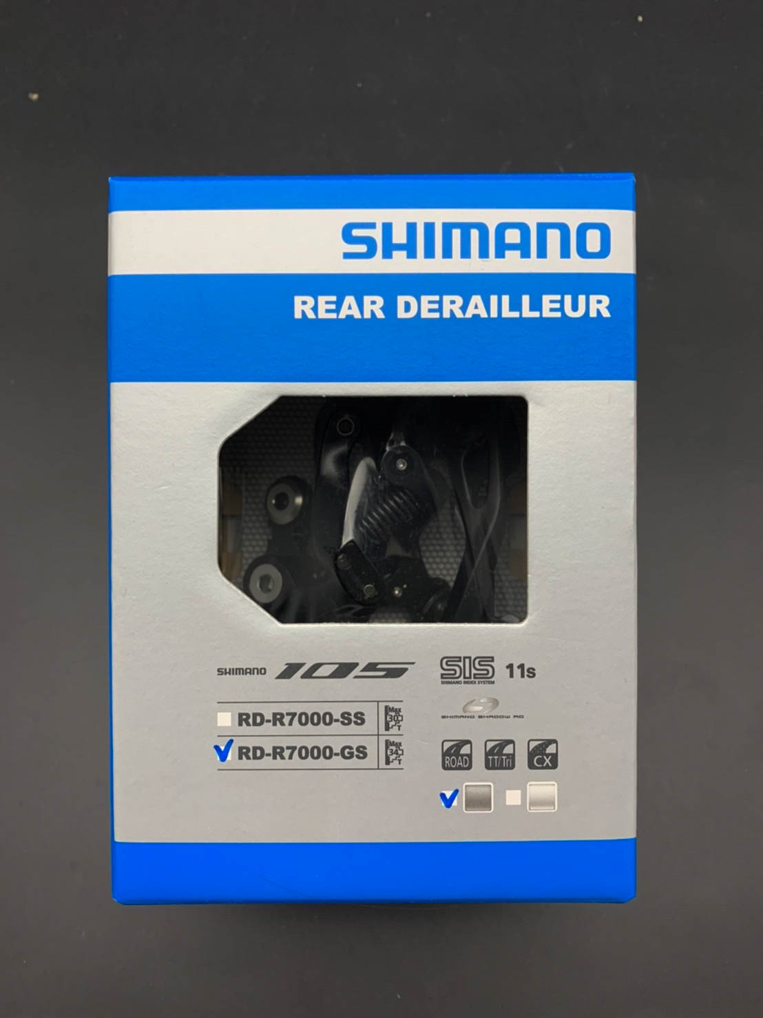 ตีนผี New Shimano 105 (RD-R7000GS) ขายาว