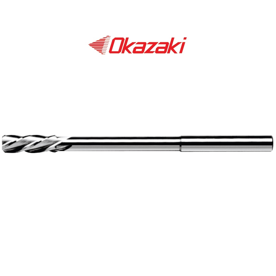ไฮเฮลิเคิลริมเมอร์คาร์ไบด์รุ่น BCHR - Top Solid Carbide Helical Reamers (Striaght Shank) BCHR Series [Brand: Okazaki]
