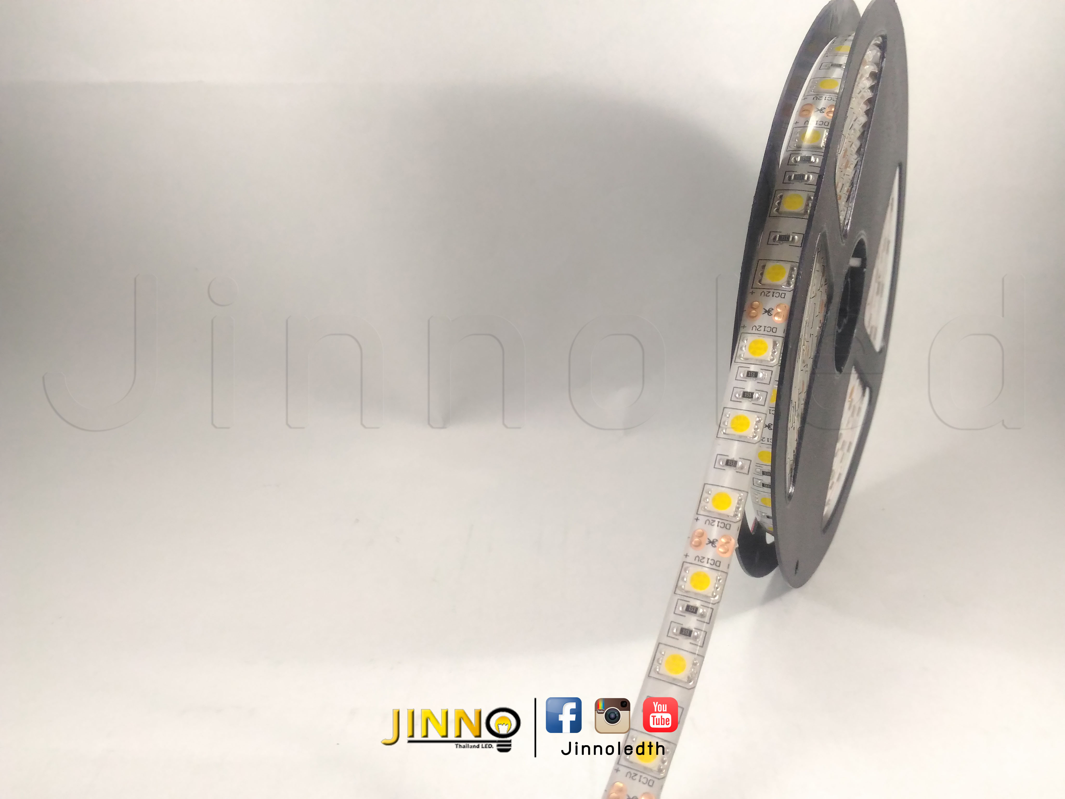 ไฟริบบิ้น 12v รุ่น 5050 IP65 : แบบกันน้ำ