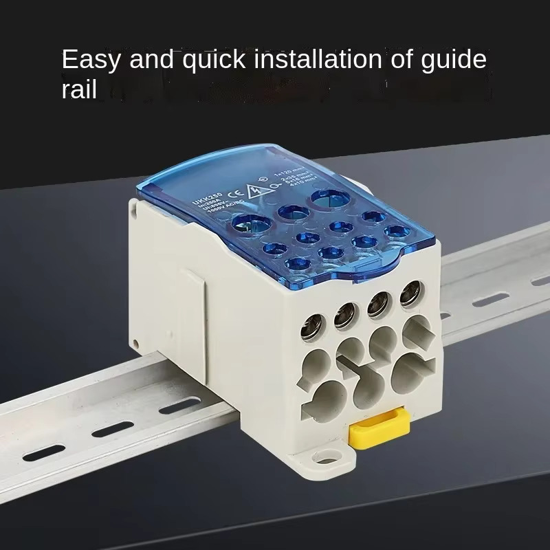 UKK 80A Terminal Block กล่อง Terminal แยกสายไฟ