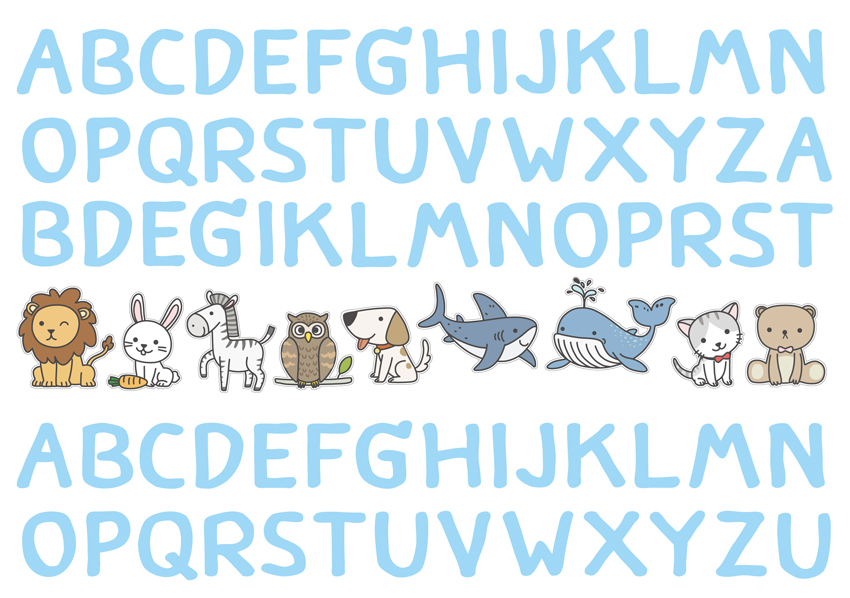 ABC Sticker