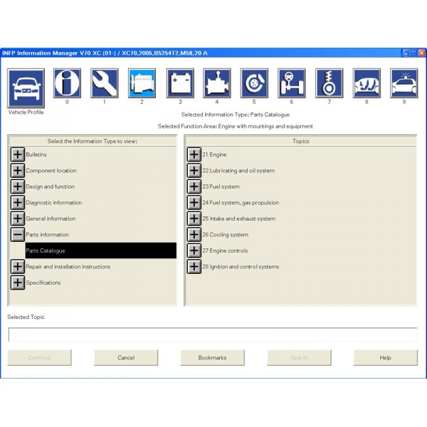 โปรแกรมรวมคู่มือซ่อมทั้งคัน,รหัสปัญหา และ PART CATALOG รถยนต์ VOLVO รวมหลายรุ่น ปี 1975-2005 (EN)