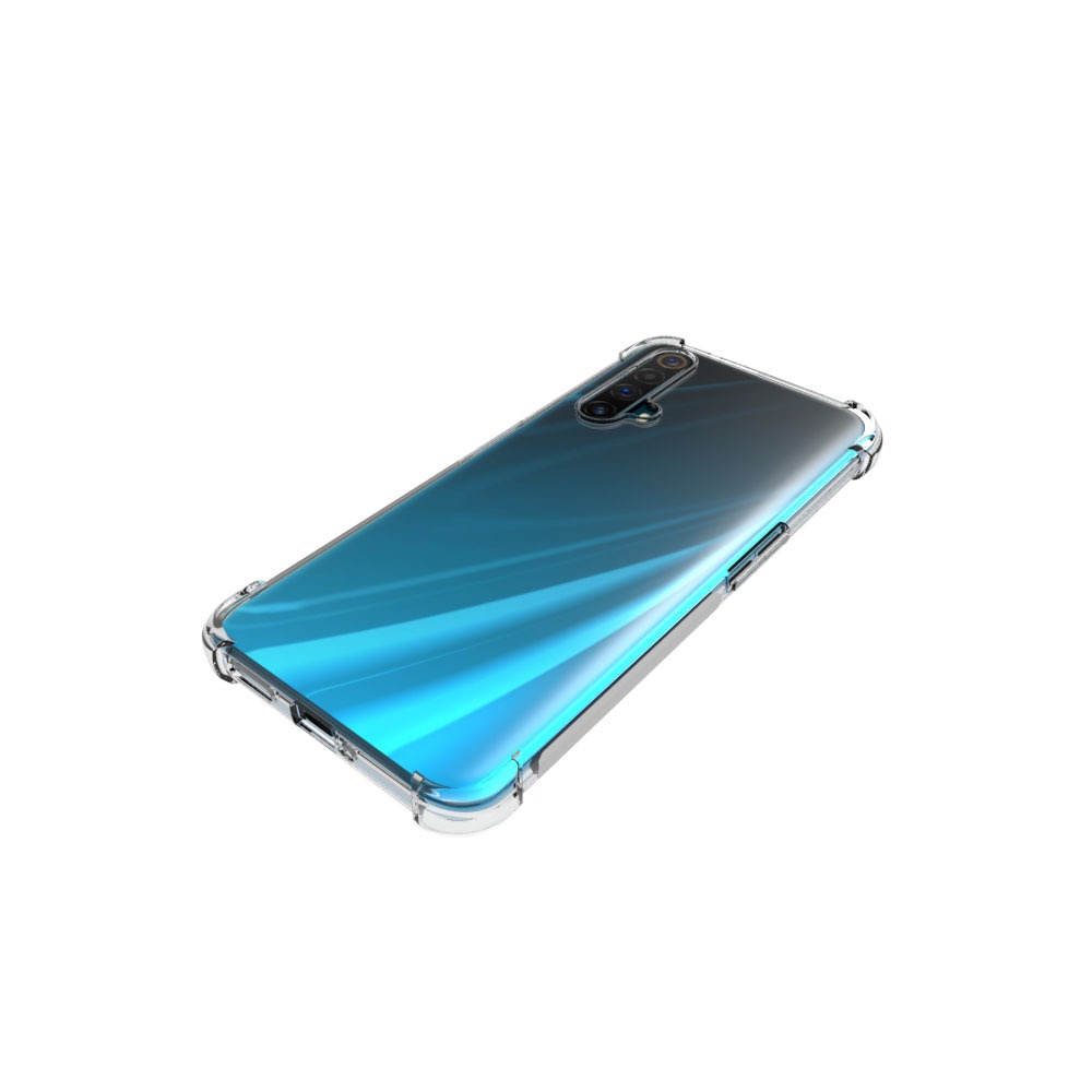 เคส realme X50 5G แบบ TPU ใสเสริมขอบและมุมกันกระแทก