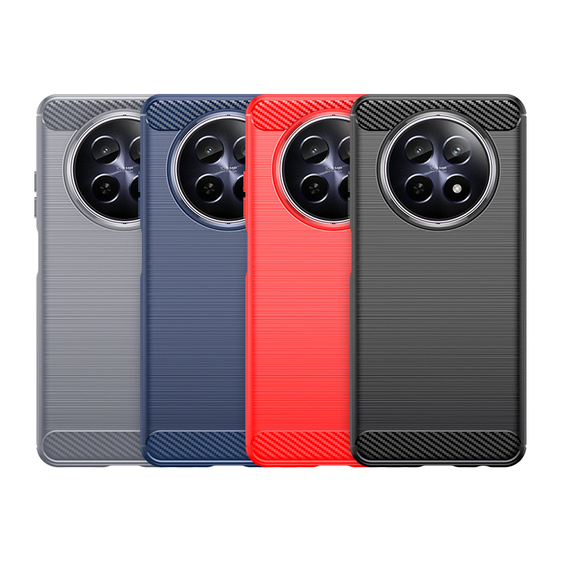 เคสสำหรับ realme 12 5G ผลิตจาก TPU กันกระแทกได้ (VICKIE)