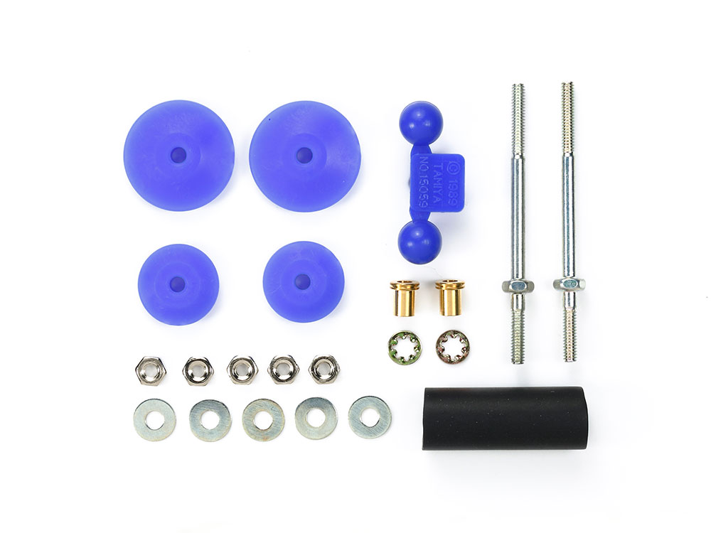 95429 TAMIYA Large Dia. Stabilizer Head Set (11mm, 15mm) (Blue)