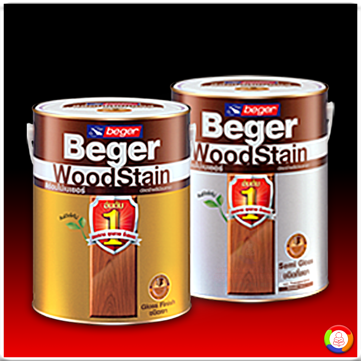 Beger WoodStain สีย้อมไม้เบเยอร์ สีย้อมไม้เบเยอร์ วูดสเตน