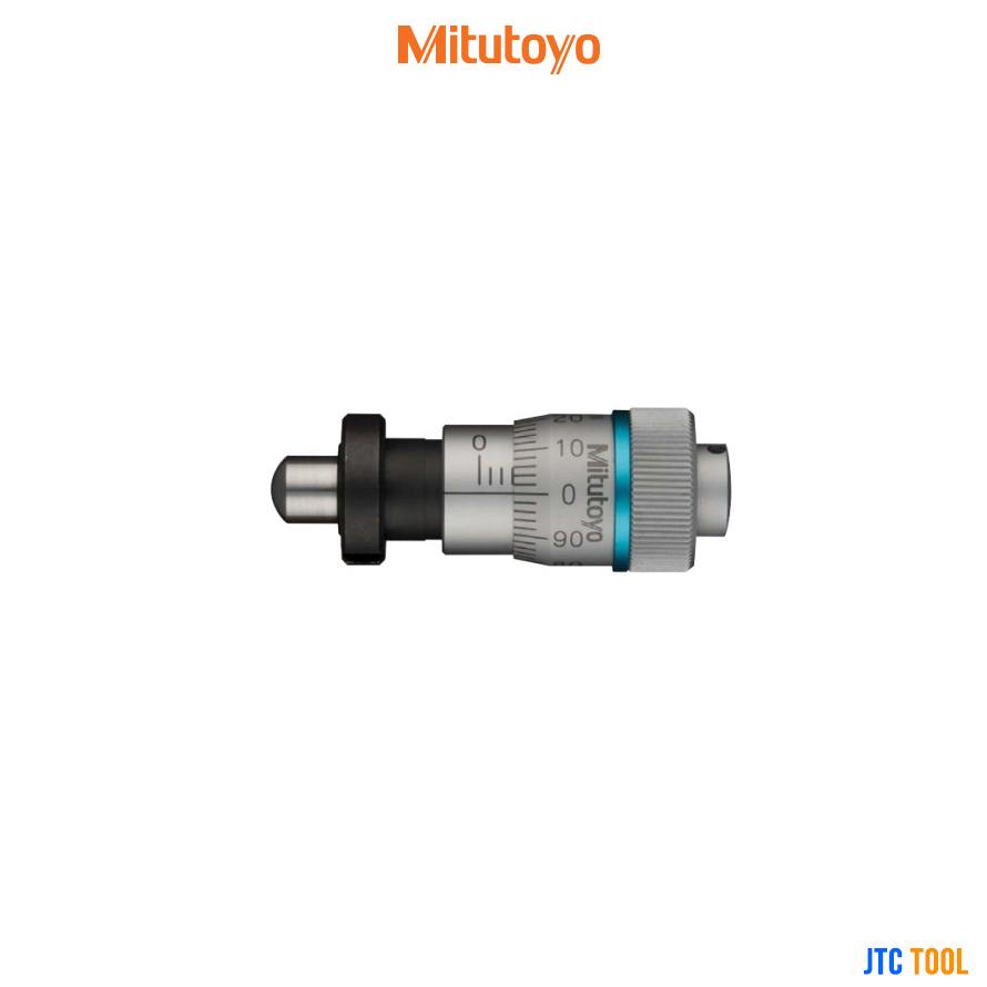 หัวไมโครมิเตอร์ - Micrometer Head Fine Spindle Feed of 0.1mm/rev No.148-343 [Brand: Mitutoyo]