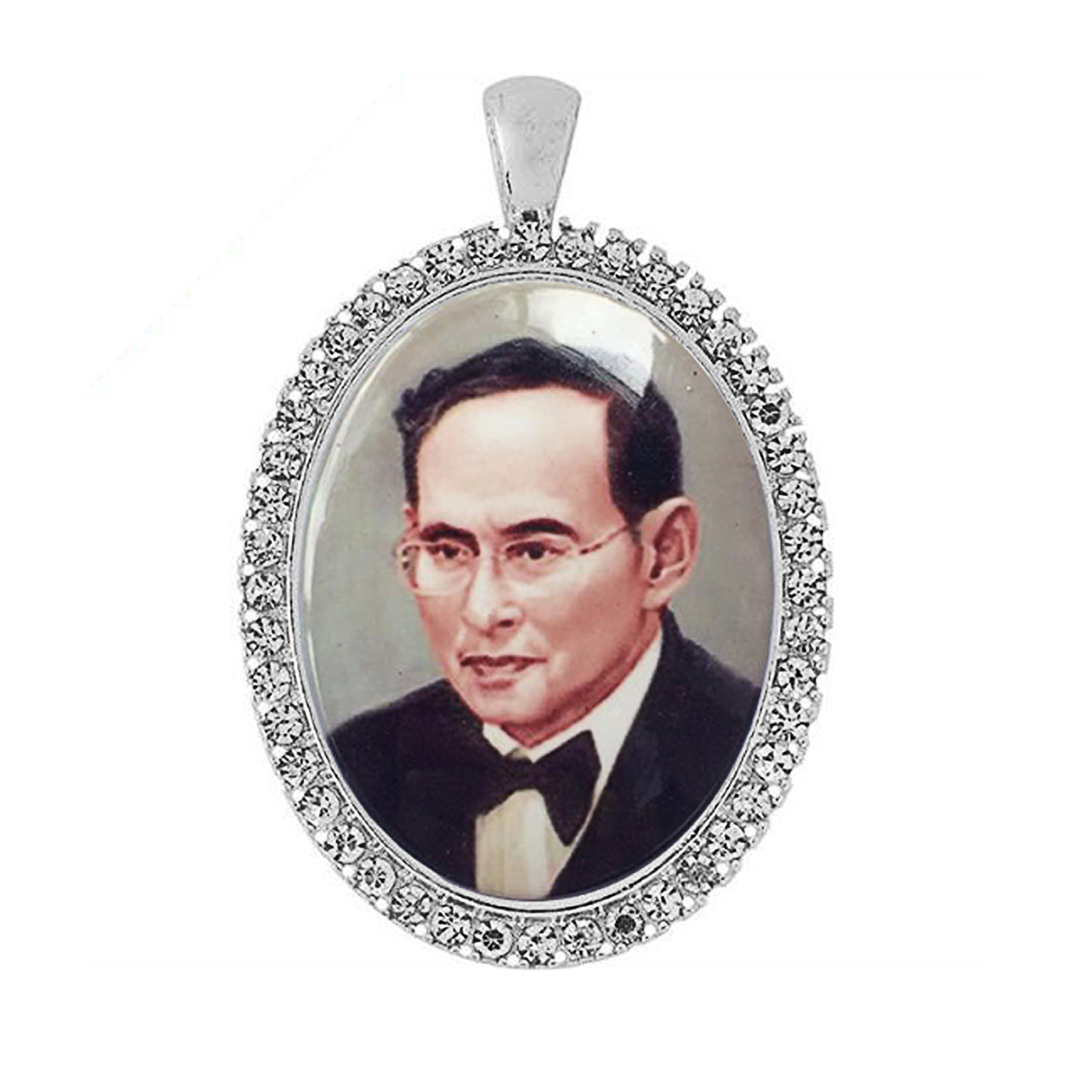 จี้สร้อยล็อกเก็ตรัชกาลที่ 9