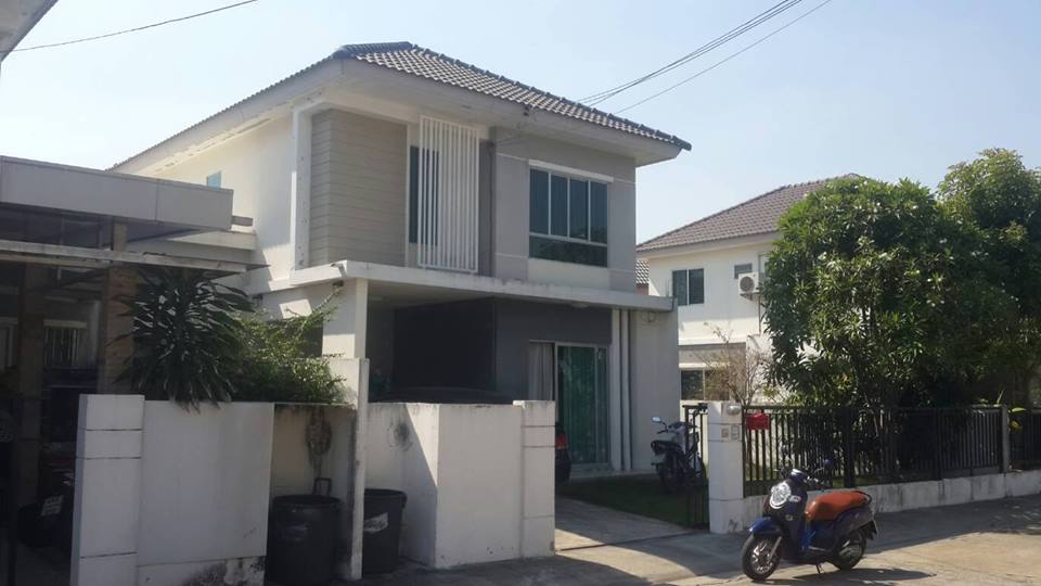 บ้านเดี่ยว2ชั้น 46 ตารางวา หมู่บ้านพฤกษาวิลล์49 สมุทรปราการ (s94)