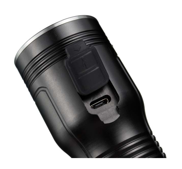 ไฟฉายแรงสูงส่องไกล ขนาดกลาง Skywolfeye T162 26650