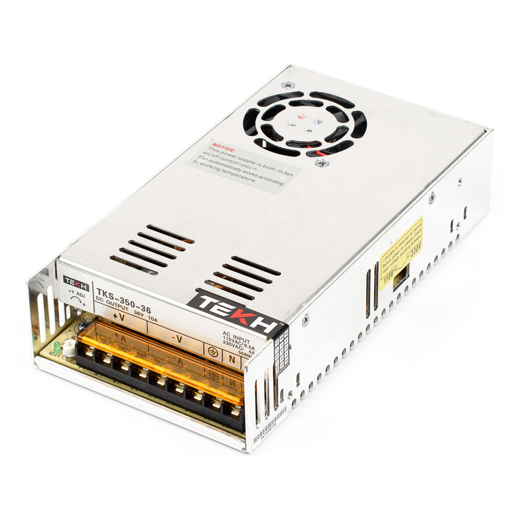 TEKH™ TKS-350-36 Switching Power Supply 36V 10A 350W