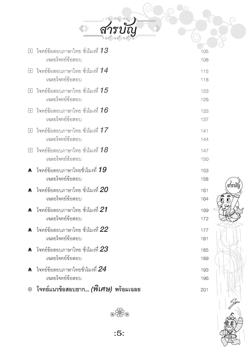ตะลุยข้อสอบ 24 ชั่วโมง ปราบภาษาไทย ป.6 เข้า ม.1 (หลักสูตรใหม่)