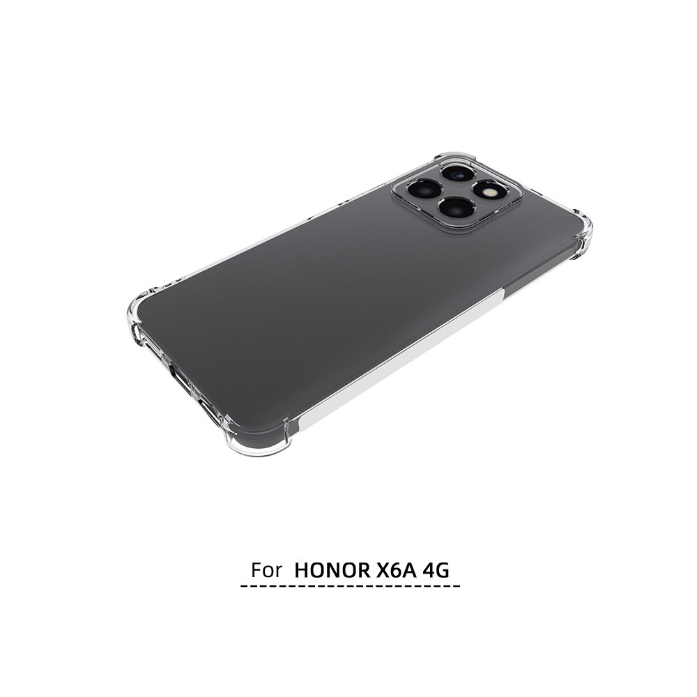 เคส Honor X6a แบบ TPU ใสเสริมขอบและมุมกันกระแทก