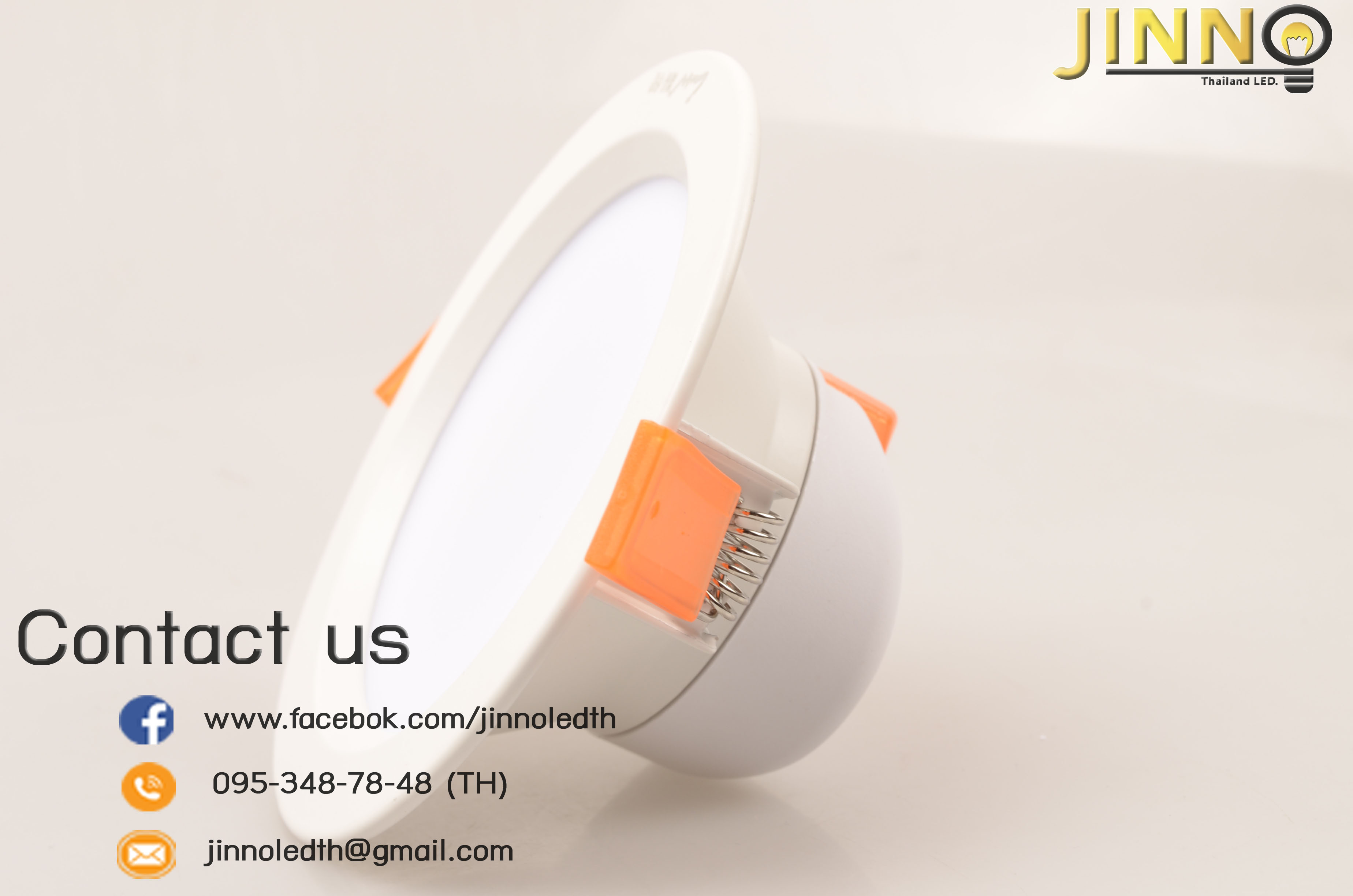 LED ดาวน์ไลท์ 12 วัตต์ แสงวอร์มไวท์/Donwnlight 12w : White light