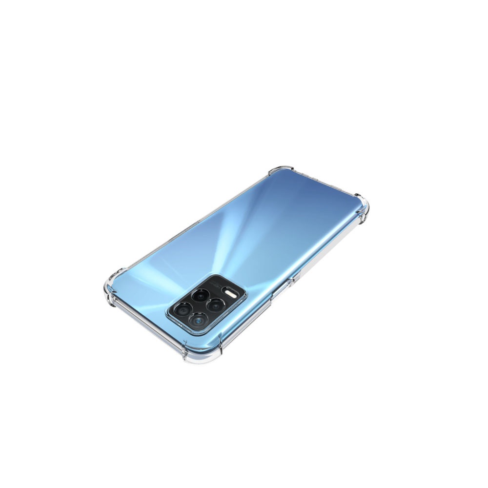 เคส Realme 8 5G แบบ TPU ใสเสริมขอบและมุมกันกระแทก