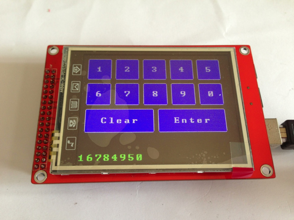 2.4 inch TFT touch Screen LCD Arduino Shield จอแสดงผล LCD สำหรับ Arduino