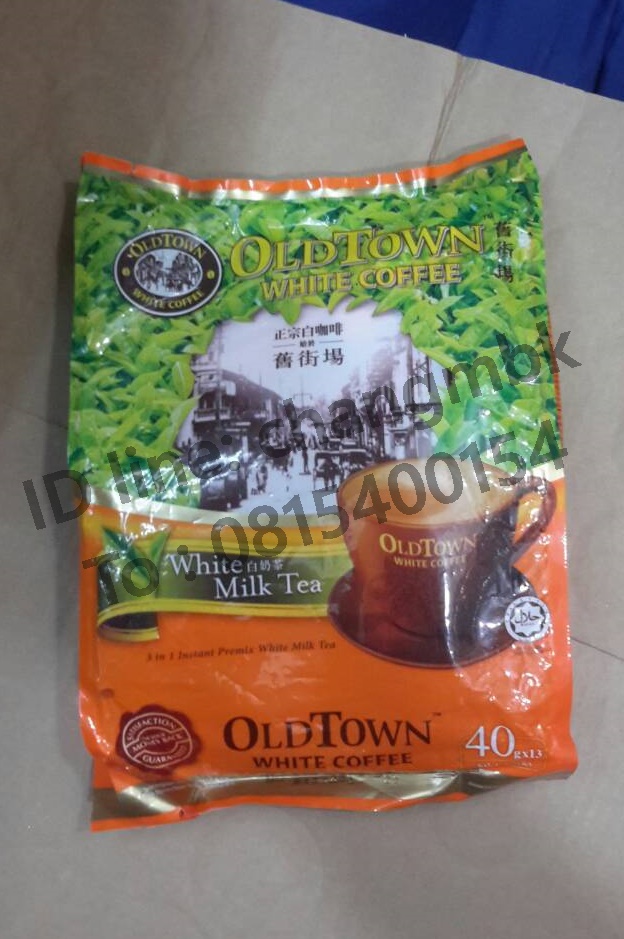 กาแฟOLD TOWN WHITE COFFEE WHITE MILK TEA 3 IN 1