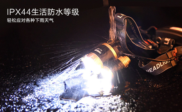 ไฟฉายคาดหัวแรงสูง 3 หลอด Cree LED